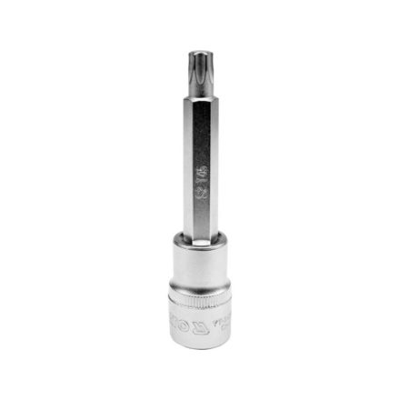 YATO Langer Bit-Steckschlüssel Torx 1/2" T45 CrV