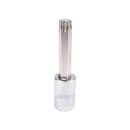 YATO Langer Bit-Steckschlüssel Torx 1/2" T60 CrV