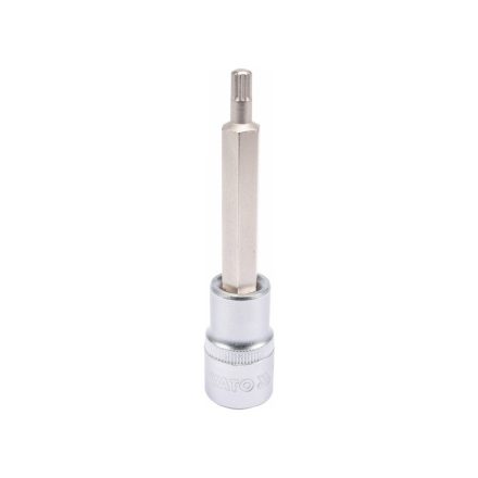 YATO Langer Bit-Steckschlüssel Spline 1/2" M6 CrV