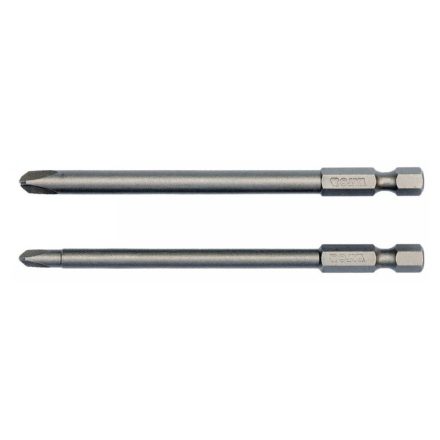 YATO Bitspitze Tri-Wing NR2 + NR4 x 100 mm (2 Stück)