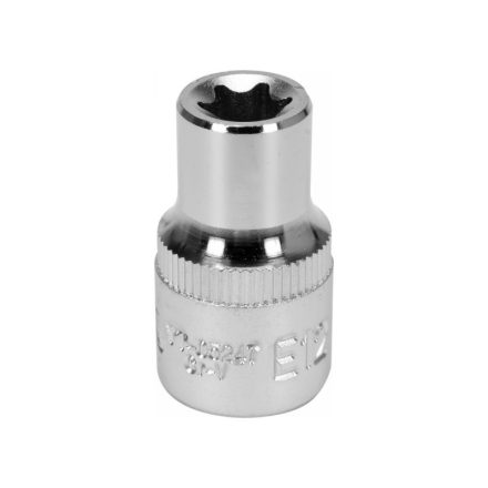 YATO Steckschlüssel Außentorx 1/2" E12 CrV