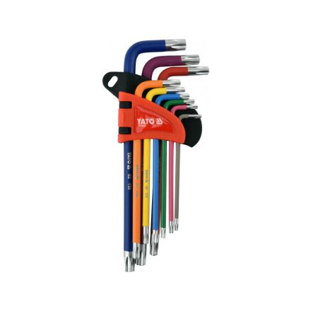 YATO Langer Torx-Schlüsselsatz 9-teilig T10 - T50 S2