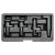 YATO Bedienelement-Befestigungsset 4-teilig (Benzin) VW Skoda Seat