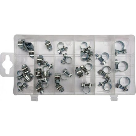 YATO Kabelklemmen-Set 30-teilig 6-16 mm