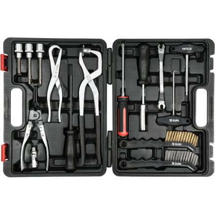 YATO Bremssystem-Montagesatz 15 Teile 1/2" 3/8" CrV