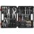 YATO Bremssystem-Montagesatz 15 Teile 1/2" 3/8" CrV