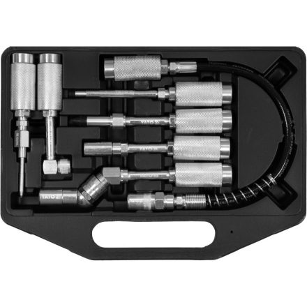 YATO Adapterset für 7-teilige 1/4" Schmiernippel