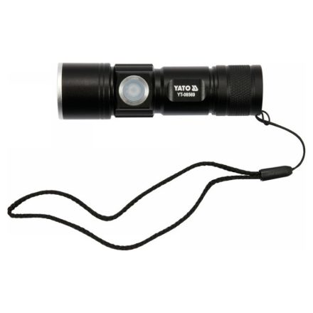YATO Wiederaufladbare LED-Taschenlampe 350 Lumen
