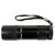 YATO Batterie-LED-Taschenlampe 30 lm Aluminium schwarz 3 x AAA