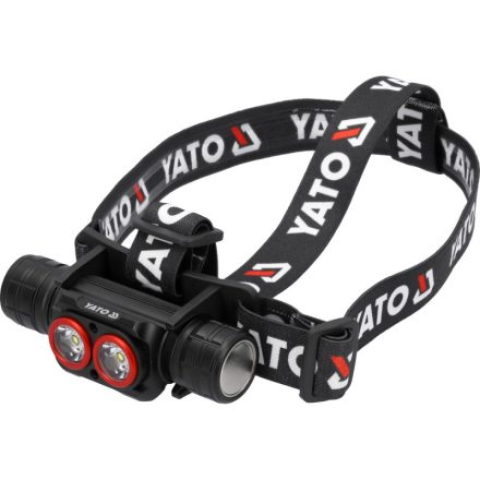 YATO Akku-LED-Stirnlampe