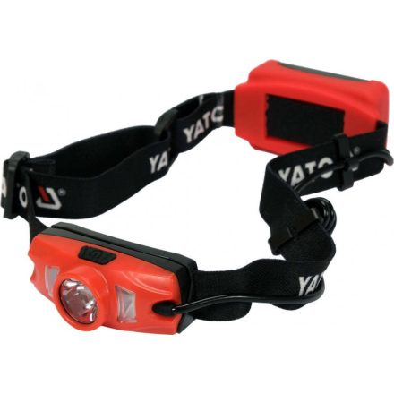 YATO Wiederaufladbare LED-Stirnlampe 500 Lumen