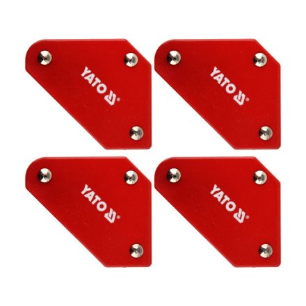 YATO Mini Schweißwerkstückhalter-Set 4-teilig 4,5 kg 45° 90° 135°
