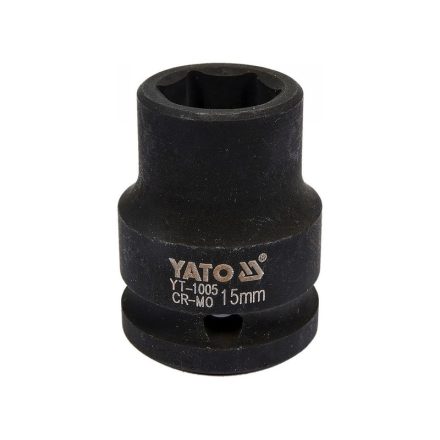 YATO Maschinensteckschlüssel 1/2" 15 mm CrMo