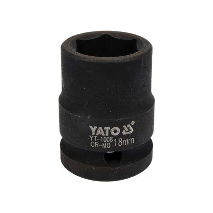 YATO Maschinensteckschlüssel 1/2" 18 mm CrMo