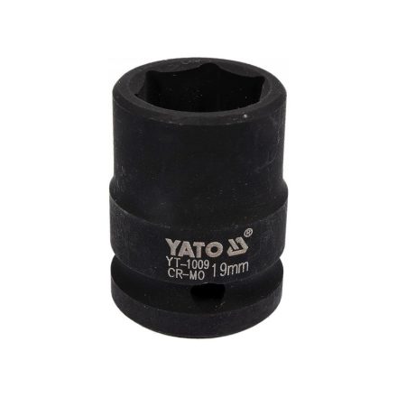 YATO Maschinensteckschlüssel 1/2" 19 mm CrMo