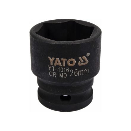 YATO Maschinensteckschlüssel 1/2" 26 mm CrMo