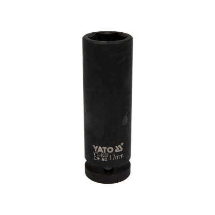 YATO Maschinenlanger Steckschlüssel 1/2" 17 mm CrMo