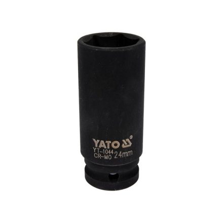 YATO Maschinenlanger Steckschlüssel 1/2" 24 mm CrMo