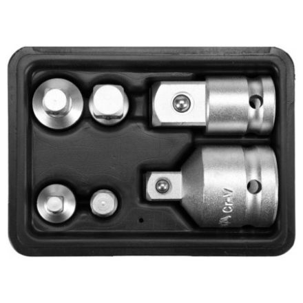 YATO Steckschlüssel-Adaptersatz 6-teilig CrV