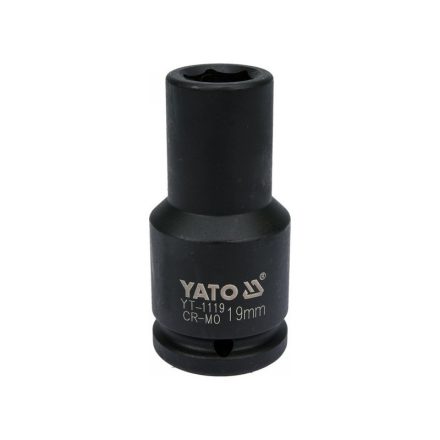 YATO Maschinenlanger Steckschlüssel 3/4" 19 mm CrMo