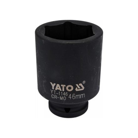 YATO Maschinenlanger Steckschlüssel 3/4" 46 mm CrMo