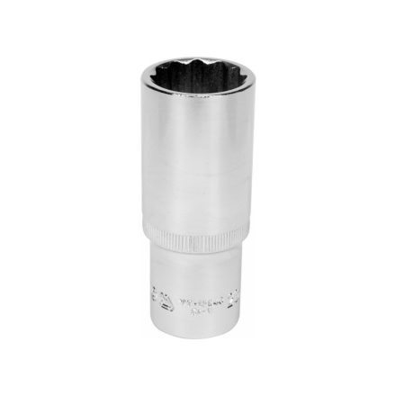 YATO Langer Steckschlüssel 12 abgewinkelt 1/2" 23 mm CrV