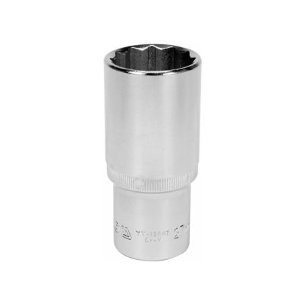 YATO Langer Steckschlüssel 12 abgewinkelt 1/2" 27 mm CrV