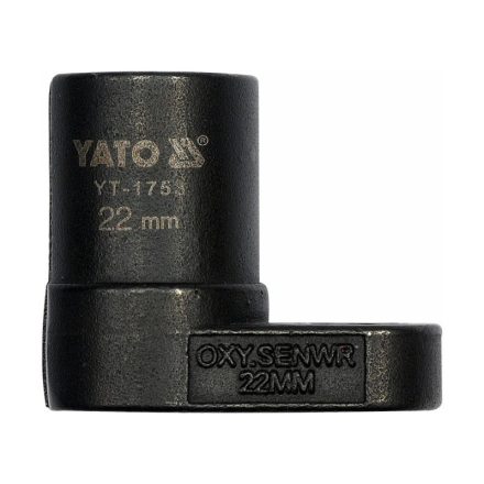 YATO Lambdasonden-Steckschlüssel 22 mm CrMo