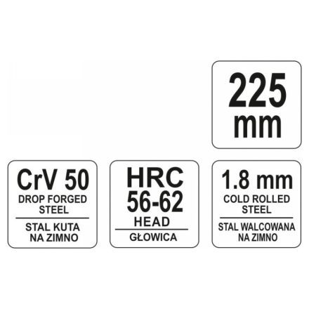 YATO Hasenzange 225 mm