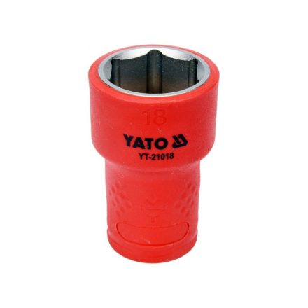 YATO Isolierter Steckschlüssel 3/8" 18 mm 1000 V CrV