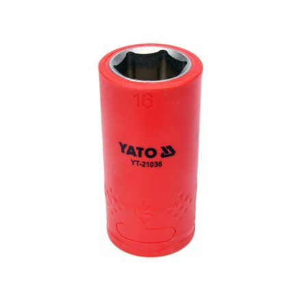 YATO Isolierter Steckschlüssel 1/2" 16 mm 1000 V CrV