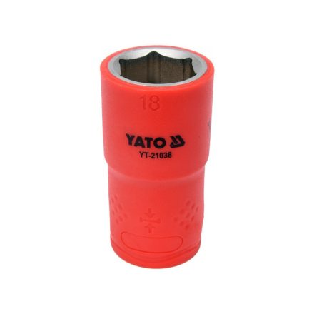 YATO Isolierter Steckschlüssel 1/2" 18 mm 1000 V CrV