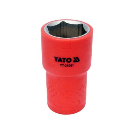 YATO Isolierter Steckschlüssel 1/2" 21 mm 1000 V CrV