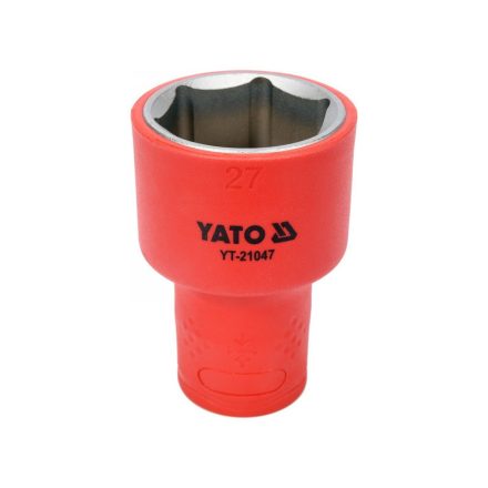 YATO Isolierter Steckschlüssel 1/2" 27 mm 1000 V CrV