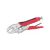 YATO Gebogene selbstsperrende Zange 180 mm mit gummiertem Griff