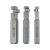 YATO Innenbeschlagschrauben-Set 3-teilig 3/8", 1/2", 3/4"