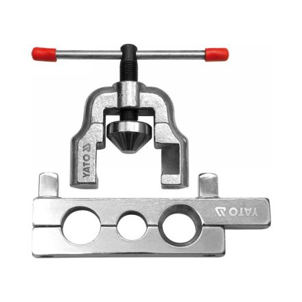 YATO Flanschset für 3-teilige Brems- und Hydraulikleitung (22-25-28 mm)