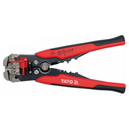 YATO Abisolier- & Crimpzange 205 mm/0,2-6,0 mm2
