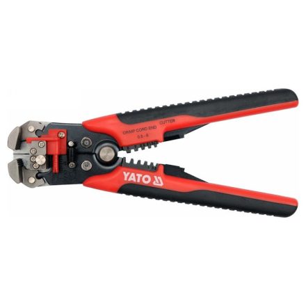 YATO Abisolierzange & Crimpzange 210 mm/0,2-6,0 mm2