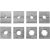 YATO Pressbacken-Set 8-teilig 10-120 mm für YT-22860 Hydraulikpresse