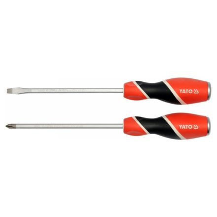 YATO Schraubendrehersatz 2-teilig Impact CrV