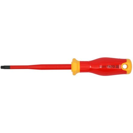 YATO Schraubendreher T30 x 125 mm, bis 1000 V isoliert, schlankes Design