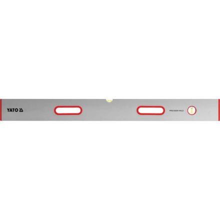 YATO Zollstock 2500 mm mit 2 Wasserwaagen und 2 Griffen