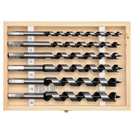 YATO Holzbohrer-Set 6-teilig (10-12-14-16-18-20 mm) 230 mm Hex