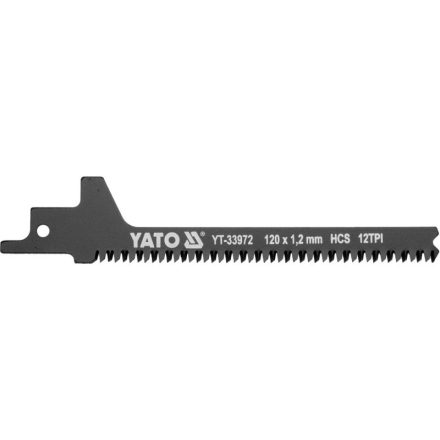 YATO Säbelsägeblatt für Holz 120 mm / 12 TPI (für Bogenabschnitte)