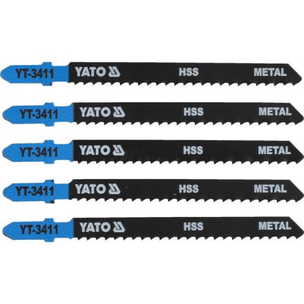 YATO Laubsägeblatt T8TPI 100/75 mm HSS (5 Stück)