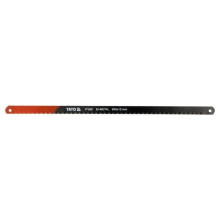 YATO Bügelsägeblatt manuell 300/12 mm 24TPI Bimetall (M2+6150) (2 Stück)