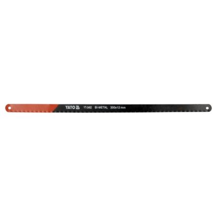 YATO Bügelsägeblatt manuell 300/12 mm 24 TPI Bimetall (2 Stück)