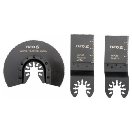 YATO Sägeblatt-Set für 3-teilige Multifunktionsmaschine