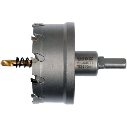 YATO Lochsäge 70 mm mit TCT-Bit-Aufnahme